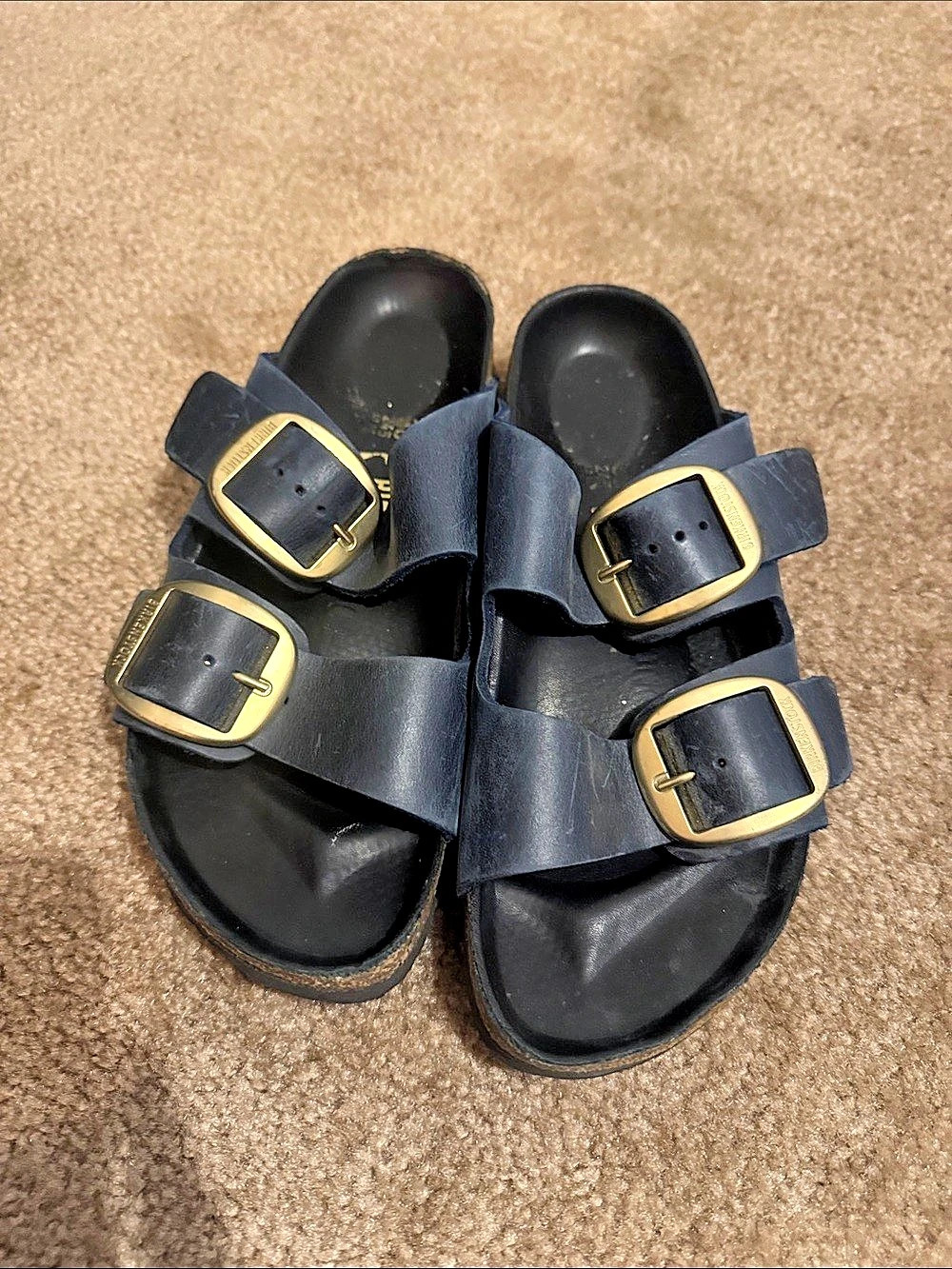Birkenstock Arizona Big Buckle Sandals Black EU 38
